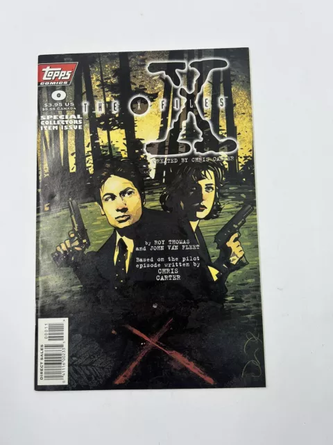 The X-Files #0 Topps Comics Special Collectors Item Issue, Direct Sales Edition