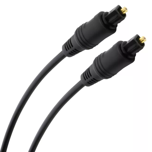 Optisches Audio Kabel Digitalkabel Toslink Lichtwellenleiter 1-5 Meter Ø 4mm LWL