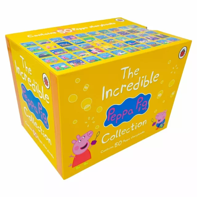 Peppa Pig: The Incredible Collection 50 Books Box Set (50 Storybooks Series 2)