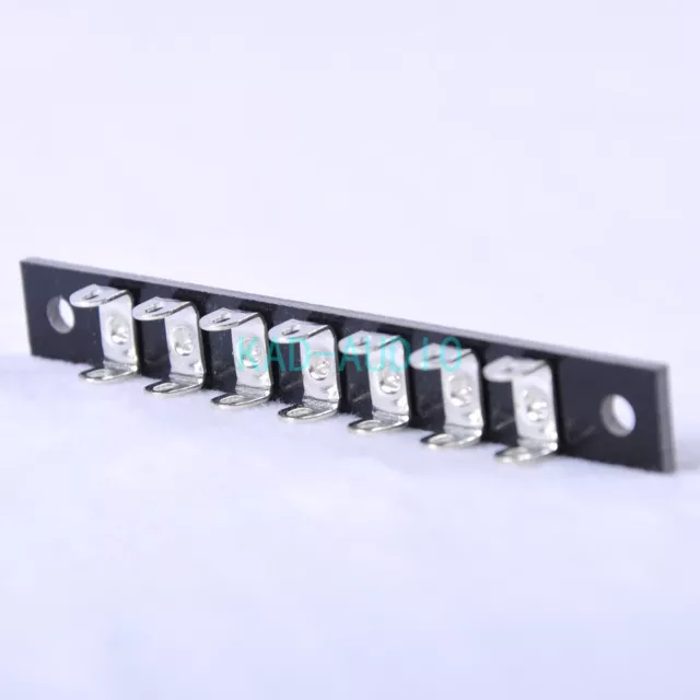 3pcs Vintage Turret Terminal Strip Tag 7Pins Board Point to Point audio Amp DIY