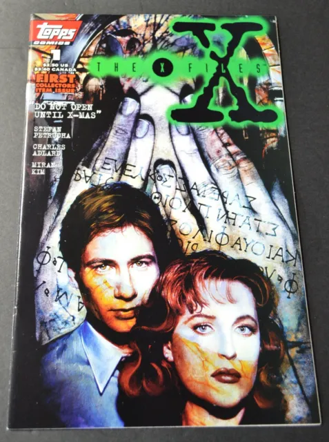  Topps Comics The X-Files First Collectors Item Issue Vol 1 No 1 1st Printing NM