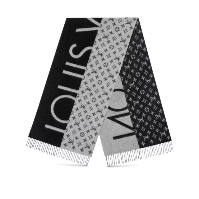 Shop Louis Vuitton MONOGRAM 2023-24FW Wool Nylon Plain Logo Scarves  (M79399) by Hi-Standard