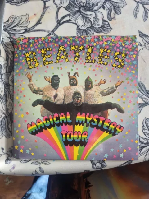 The Beatles ‎–  Magical Mystery Tour 7 Inch Vinyl  Rare  Apple Records SMMT-1