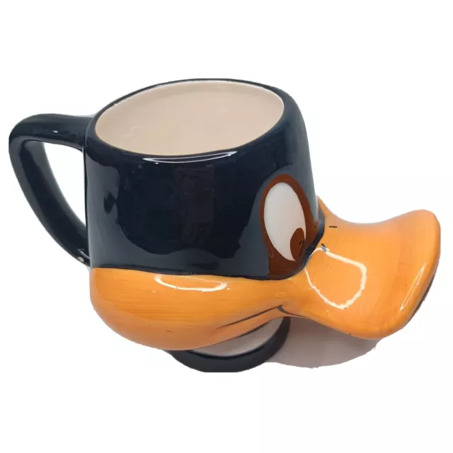 Daffy Duck Ceramic Mug Cup Applause Inc 3D Coffee Mug Looney Tunes Cartoon