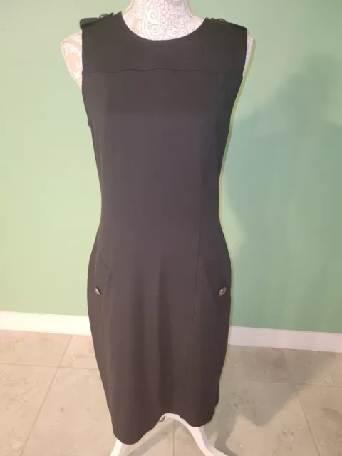 Burberry Brit Black Sleeveless Dress Size 12