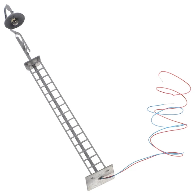 Lot De 10 Lampadaires LED échelle Z – 3V – Avec Résistances – Pour Maquettes Ferroviaires, Paysages Miniatures, Bonsaï