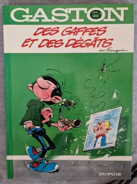 Bd-Gaston Lagaffe-N°6-Des Gaffes Et Des Degats-Franquin-1977-Dupuis
