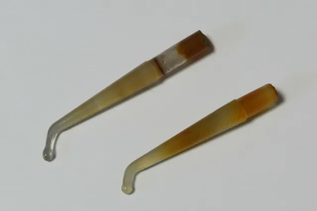 Rarität - antike Zahnärztliche Instrumente aus Achat 14 Teile 3