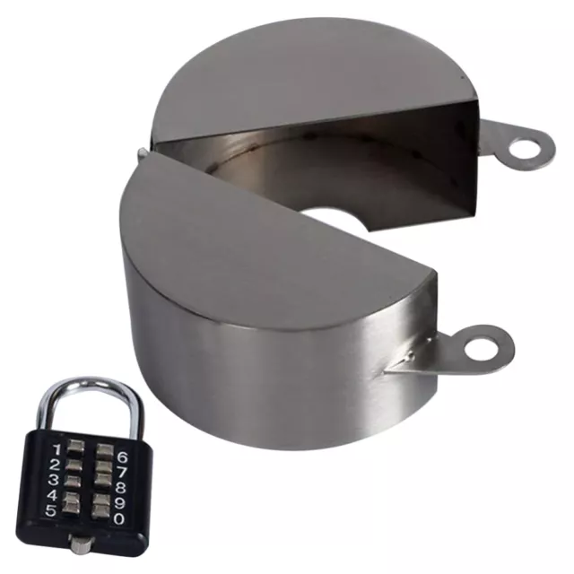 Faucet Lock Cover Tap Water Hose Outdoor Insulation Covers Padlock Combination