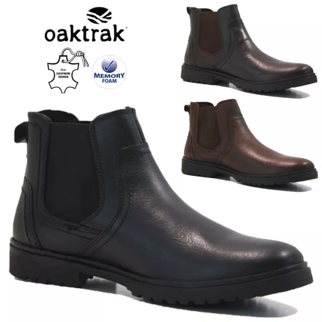 Botas De Cuero Para Hombre Caminar Informales Desierto Chelsea Chukka Zapatos De Trabajo Al Tobillo Talla