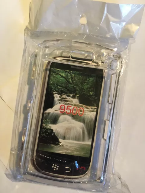 BlackBerry 9500 Storm, 9530 Storm Crystal Hard Case Clear CPC5814 Brand New pack