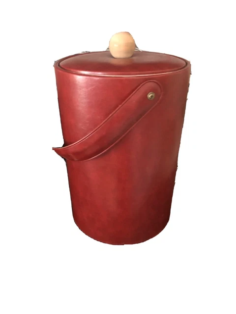 vintage ice bucket mid century