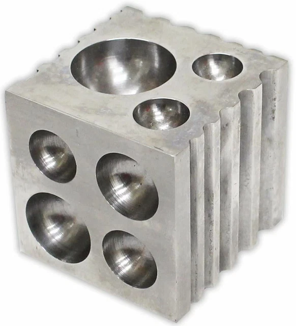 12 Half Sphere Dapping Cube (Pack of: 1) - TJ01-09810