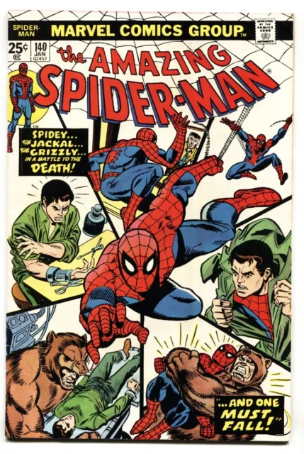 Amazing Spider-Man #140 - 1975 - Marvel - VF - comic book