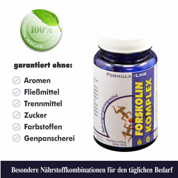 Forskolin Komplex Vegi-Kaps - Beste HANNES' Qualität