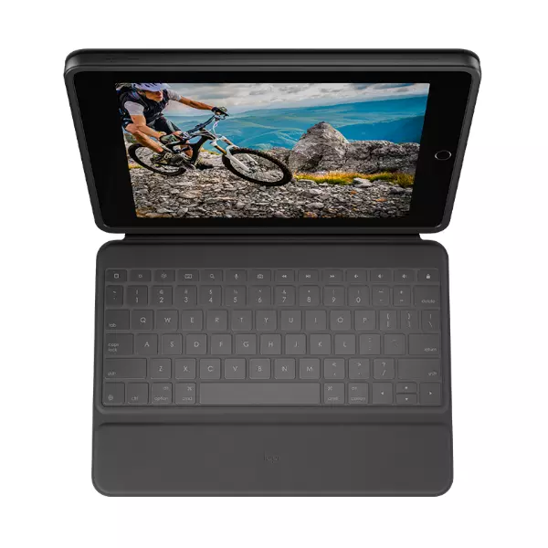 Logitech Rugged Folio für iPad 10.2" Graphit - Exzellenter Zustand A