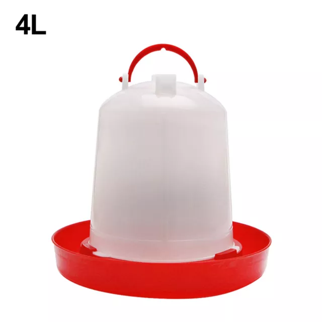 1Pc Chicken Feeder Drinker Poultry Chick Hen Quail Bantam Food Water Kettle 79