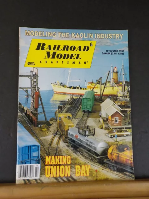 Eisenbahn Modellhandwerker Magazin 1993 April Modellierung Kaolin Industrie