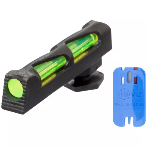 HIVIZ LiteWave Front Sight for All Glocks Red Green White Interchangeable GL2014