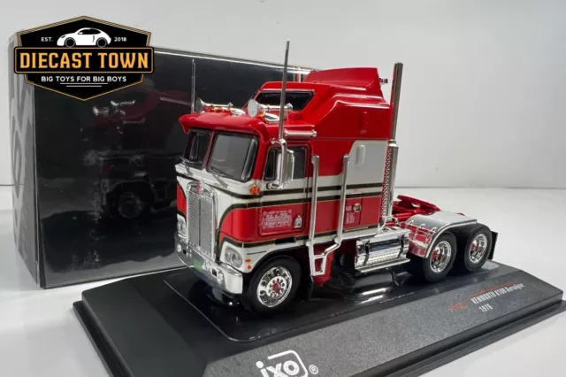 1:64 IXO Models BJ & THE BEAR 1976 Kenworth K100 Aerodyne COE Semi Truck