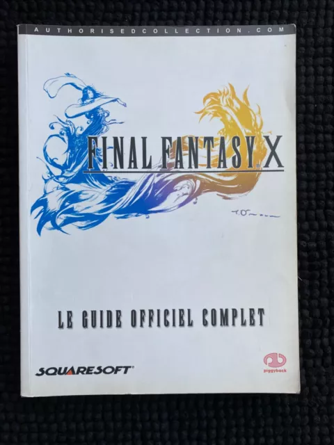 guide stratégique final fantasy X /piggyback - square soft