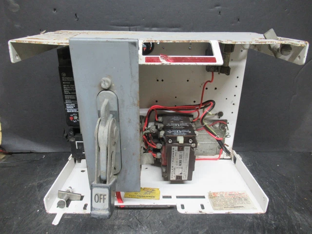 Cutler Hammer Motor Starter Control 12" W/ A10Cn0 Nema Size 1 3 Amp 600 Vac