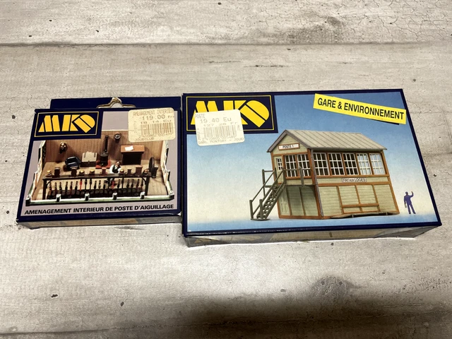 Maquette Train Ho 1/87 - Abri Quai Gare - MKD 515 - Alain Pras - Neuf