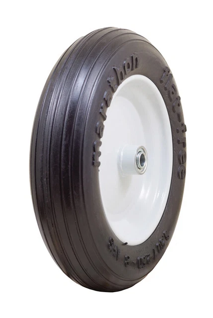 Marathon 8 in.   D X 13.3 in.   D 300 lb. cap. Centered Wheelbarrow Tire Polyure