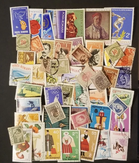 ROMANIA Unused and Used Stamp Lot MINT MNH MH OG z6928