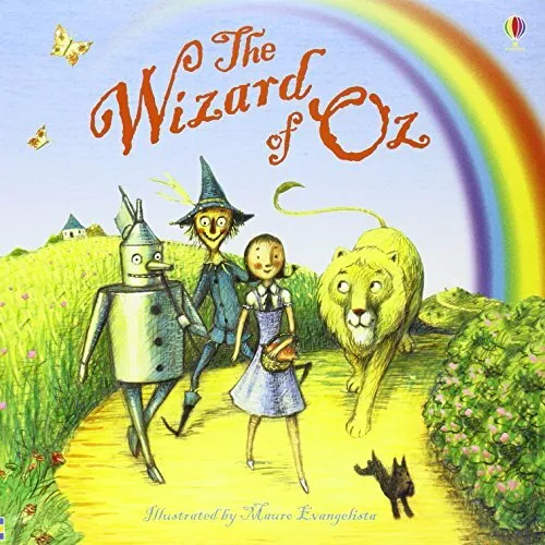 Wizard of Oz (Usborne Picture Books) by Rosie Dickens Book The Fast Free