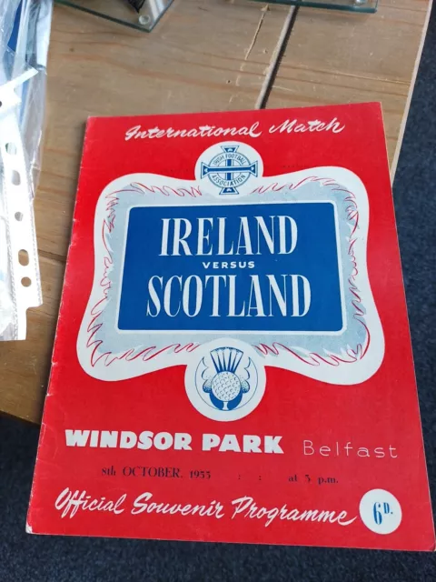 NORTHERN IRELAND v Scotland (Home International) 1955 8/10/1955