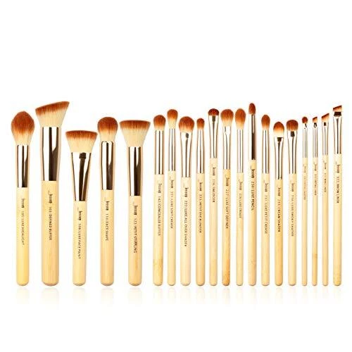 Jessup set di 20 pennelli con setole morbide per make up uso professionale