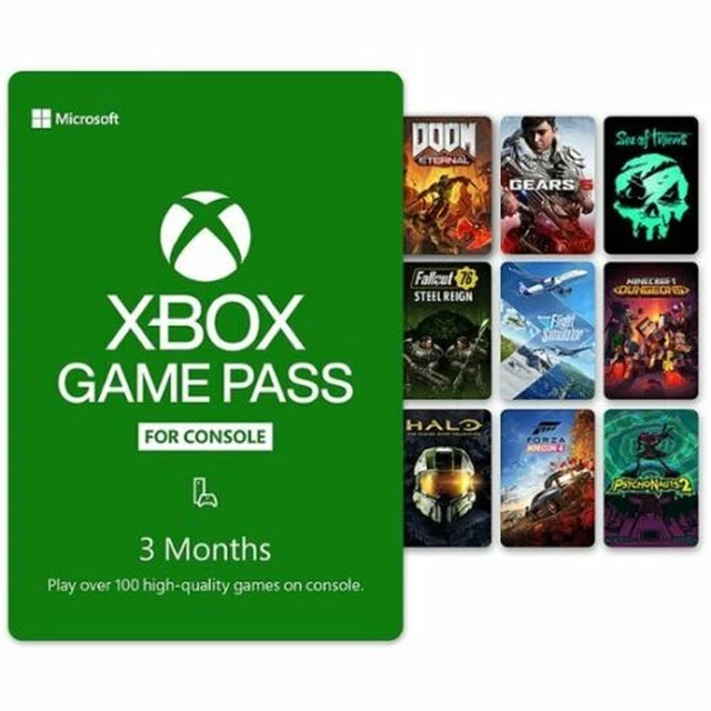 🔥Xbox Game Pass🔥 - 3 Month Membership - For Console [Code] Digital Code