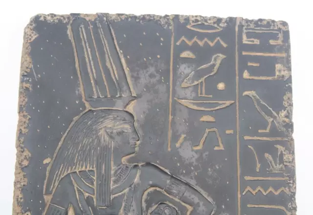 SELTENE ALTE ÄGYPTISCHE ANTIKE ISIS-Krankenschwester Horus Pharaonic Stella... 3