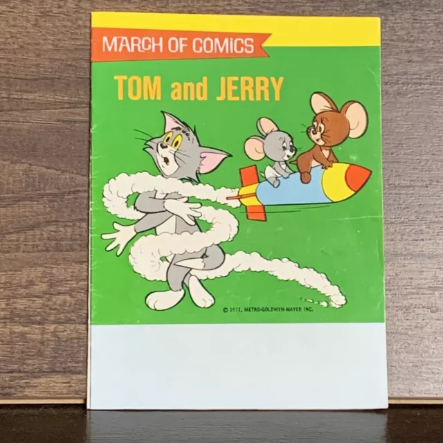 MARCH OF COMICS 361 RARE GIVEAWAY PROMO MINI 1971 TOM & JERRY PROMOTIONAL Store