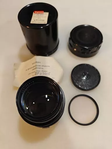 Jupiter-9 85mm f/2 Contax Mount - Includes Original Case - No Haze or Fungus