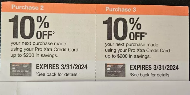 Home Depot Coupon 10% Off  Expires 3/31/2