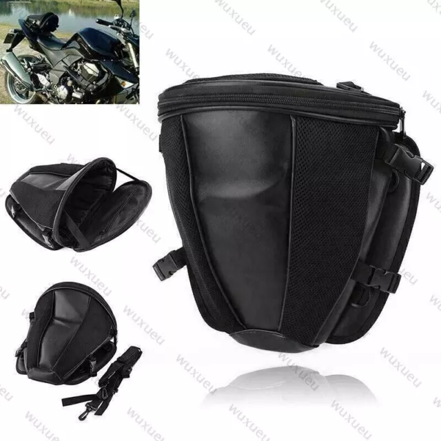 Motorrad Hecktasche Sozius Tasche Gepäcktasche Wasserdicht Gepäckrolle Rücksitz!