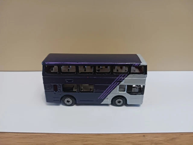 MATCHBOX BUS 'NEW First Bus' Purple/grey Livery £4.95 - PicClick UK