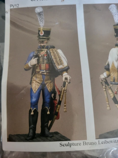 LOT De Figurines à Peindre – Art Girona/Dragon – 54mm – Soldats Empire (Cimier/Pegaso)