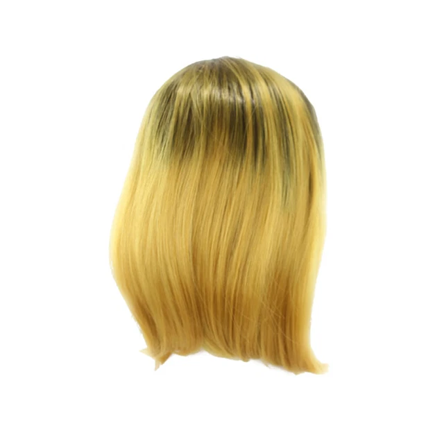Parrucche Miss Sintetiche Pizzo Frontale Capelli Umani Parte Corto Donna