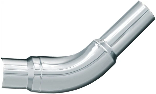 Kuryakyn Bridge the Gap Heat Shield Cover Harley Touring 93-08 Head Pipe Chrome