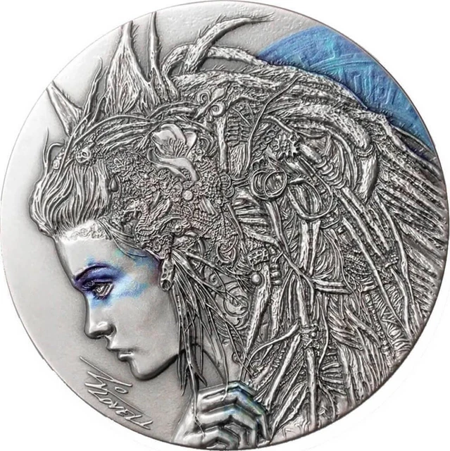 Niue 2018 2$ CASSANDRA Dark Beauties 50gr silber Münze