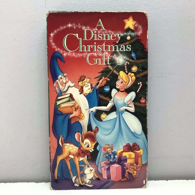 A WALT DISNEY Christmas Gift VHS Video Tape 1996 Holiday Rare *BUY 2