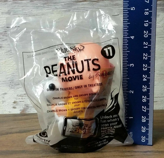 2015 MCDONALD'S THE Peanuts Movie Charlie Brown Happy Meal Toy 7.99