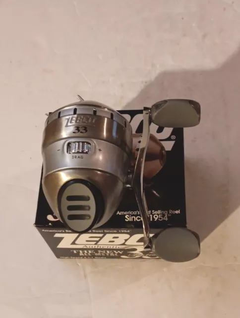 ZEBCO 33 - all metal Spincasting reel - Bite Alert $25.99 - PicClick