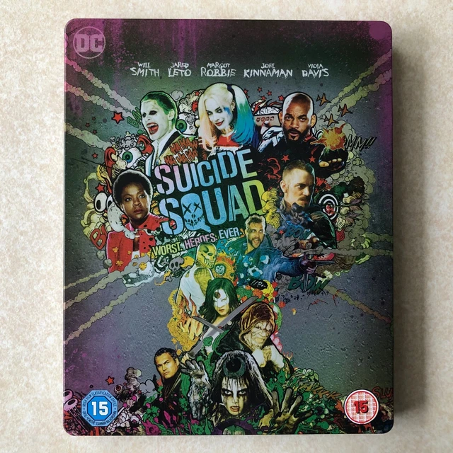 Suicide Squad (2016) Extended Edition Blu-ray – 2-Disc Set, Good Condition, Eco-Friendly Option