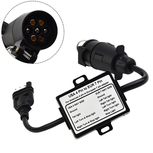 Luce Universale Convertitore Rimorchio Connettori 4-pin A 7-pin Accessori Per