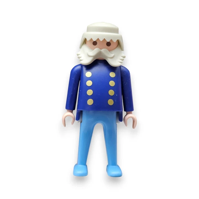 5 Soldatini Sudisti Playmobil Grigio/blu – Borsa Nordisti, Personalizzati, RARI (mai Giocati)