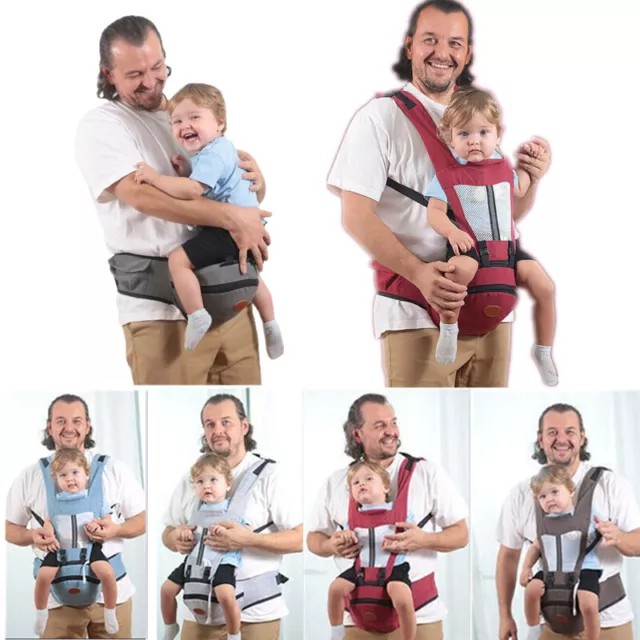 Ergonomic Baby Carrier Backpack Infant Baby Hipseat Carrier  Kangaroo Baby Wrap